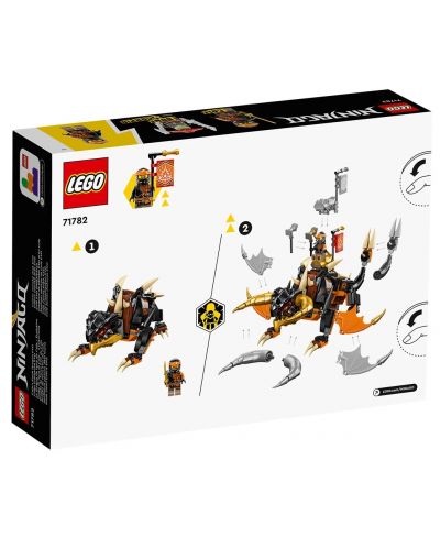 Κατασκευαστής  LEGO Ninjago - Ο Γήινος Δράκος του Κόουλ (71782) - 2