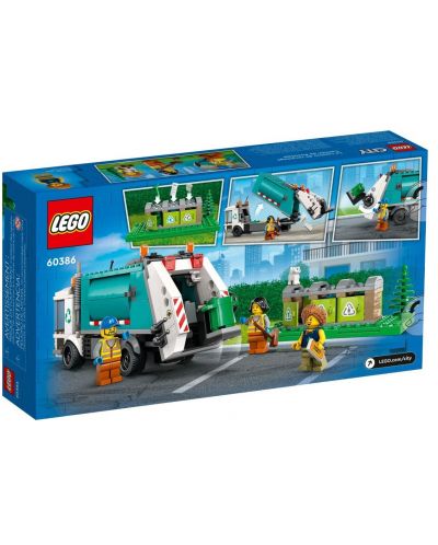Κατασκευαστής  LEGO City- Φορτηγό ανακύκλωσης (60386) - 2
