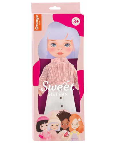 Σετ ρούχων κούκλας Orange Toys Sweet Sisters - Τζιν φούστα - 1