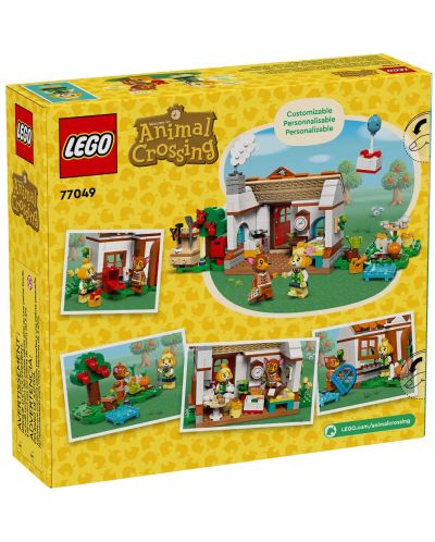 Κατασκευαστής   LEGO Animal Crossing - Επίσκεψη με την Ιζαμπέλλα (77049) - 9