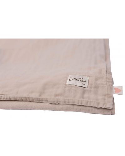 Σετ βρεφικής πάνας Cotton Hug - Νεράιδα, 70 х 70 cm, 2 τεμάχια - 4