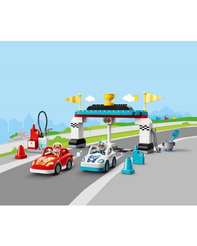 Κατασκευαστής Lego Duplo Town - Αγωνιστικά αυτοκίνητα (10947) - 6