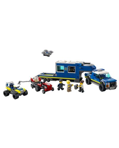 Κατασκευαστής Lego City -  Αστυνομικό Κινητό Κέντρο Διοίκησης σε Φορτηγό (60315) - 3