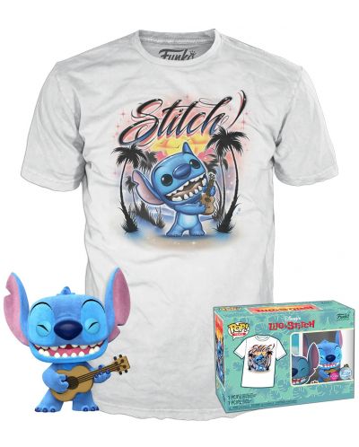 Σετ Funko POP! Collector's Box: Disney - Lilo & Stitch (Ukelele Stitch) (Flocked) - 1