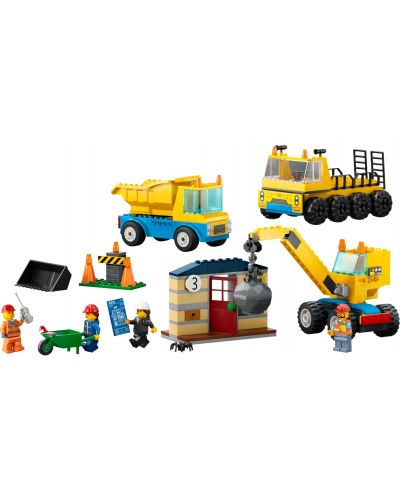 Κατασκευαστής  LEGO City - Εργοτάξιο με φορτηγά (60391) - 3