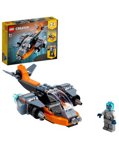 Κατασκευαστής Lego Creator - Cyber ​​drone (31111) - 2
