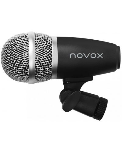 Σετ μικροφώνου ντραμς Novox - Drum Set,ασημί/μαύρο - 3