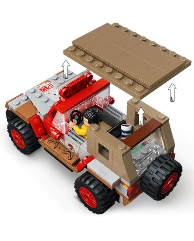 Κατασκευαστής LEGO Jurassic World - Ενέδρα Διλοφώσαυρου (76958) - 5