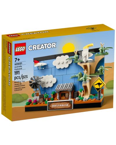 Κατασκευαστής LEGO Creator - Изглед от Австралия (40651) - 1