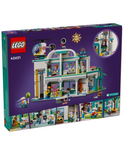 Κατασκευαστής LEGO Friends - Νοσοκομείο Heartlake City (42621) - 10