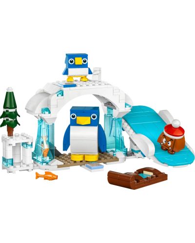 Κατασκευαστής προσθήκης LEGO Super Mario - Η Χιονώδης Περιπέτεια των Πιγκουίνων (71430) - 2