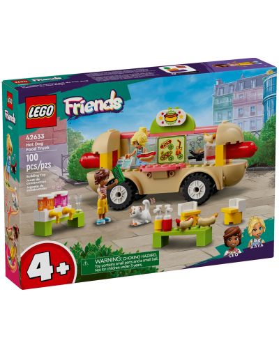 Κατασκευαστής LEGO Friends - Φορτηγό για χοτ ντογκ(42633) - 1