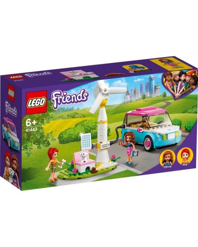 Κατασκευαστής Lego Friends - Ηλεκτρικό αυτοκίνητο Olivia (41443) - 1