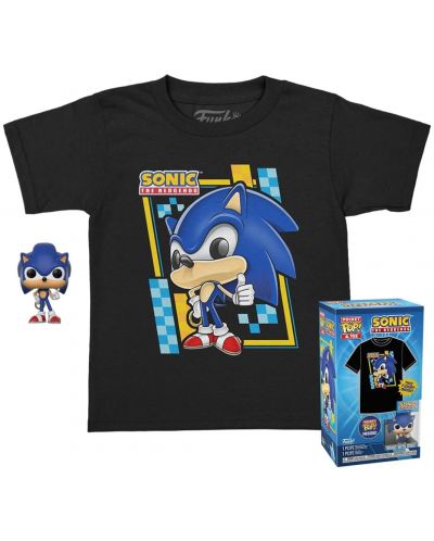Σετ Funko POP! Collector's Box: Games - Sonic (Flocked) - 1