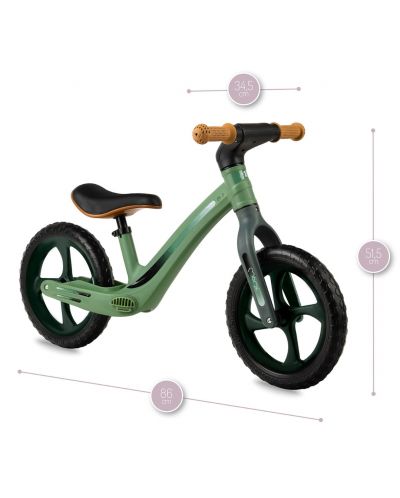 Ποδήλατο ισορροπίας Momi - Mizo, πράσινο - 4