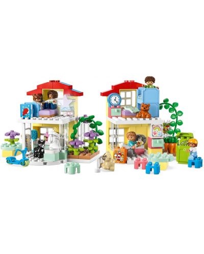 Κατασκευαστής  LEGO Duplo - Οικογενειακό σπίτι 3 σε 1 (10994) - 5