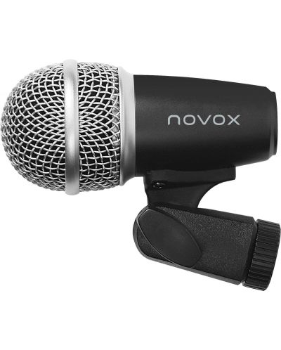 Σετ μικροφώνου ντραμς Novox - Drum Set,ασημί/μαύρο - 2