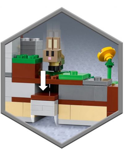 Κατασκευαστής Lego Minecraft - Το Ράντσο των Κουνελιών (21181) - 4