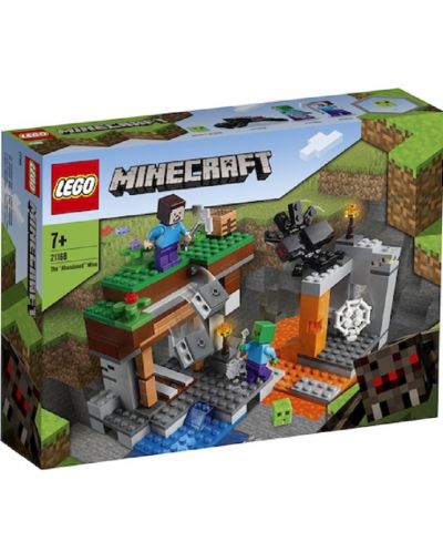 Κατασκευαστής Lego Minecraft - Εγκαταλελειμμένο ορυχείο (21166) - 1