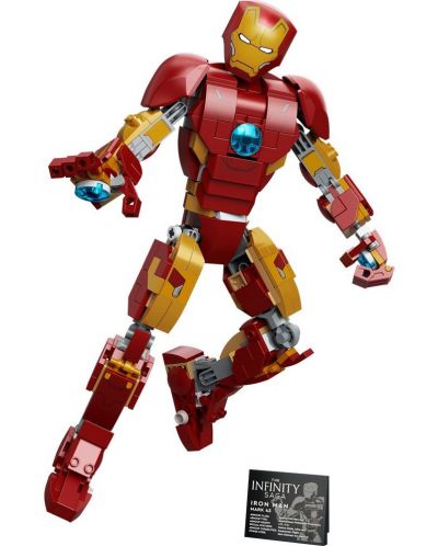Κατασκευαστής Lego Marvel - Avengers Classic, The Iron Man (76206) - 2