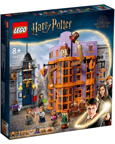 Κατασκευαστής LEGO Harry Potter - Τα μαγικά αστεία των μαγισσών του Ουέσλι (76422)  - 1