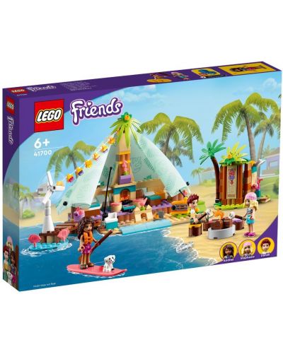 Κατασκευαστής Lego Friends - Πολυτελές κάμπινγκ στην παραλία (41700) - 1