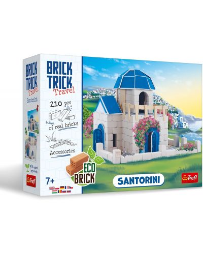Κατασκευαστής Trefl Brick Trick Travel - Σπίτι στη Σαντορίνη - 1