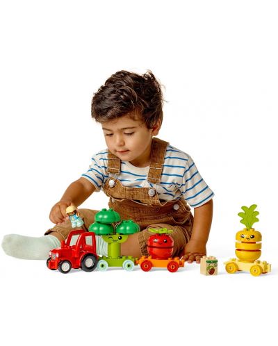 Κατασκευαστής LEGO Duplo -Τρακτέρ φρούτων και λαχανικών - 7