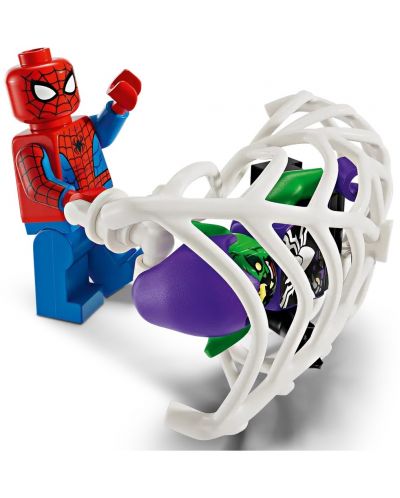 Κατασκευαστής LEGO Marvel Super Heroes - Αγωνιστικό αυτοκίνητο του Spiderman και Venom the Green Goblin(76279) - 5