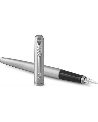 Σετ πένα Parker Jotter Stainless Steel -  Με στυλό, επάργυρο - 2