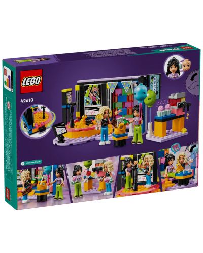 Κατασκευαστής LEGO Friends - Μουσικό πάρτι με καραόκε (42610) - 10