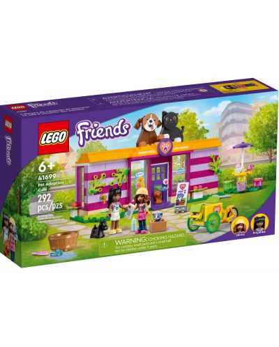Κατασκευαστής Lego Friends - Καφές για υιοθεσία κατοικίδιων ζώων (41699) - 1