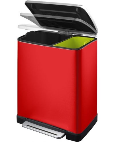 Κάδος ανακύκλωσης  EKO Europe - E-Cube, 28 + 18 L, κόκκινο - 2