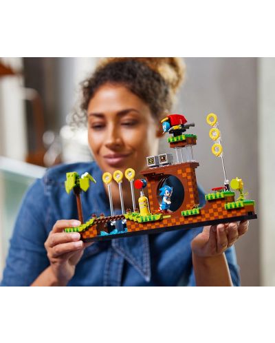 Κατασκευαστής Lego Ideas - Σόνικ, Πράσινη Λοφώδης Περιοχή (21331) - 6