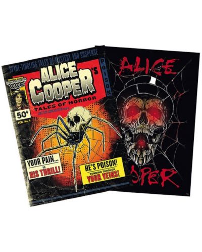 Σετ μίνι Αφίσες GB eye Music: Alice Cooper - Tales of Horror - 1