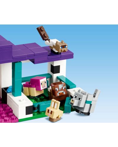 Κατασκευαστής LEGO Minecraft - Καταφύγιο ζώων(21253) - 6