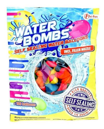 Σετ μπαλόνια Toi Toys -Για βόμβες νερού, 100 τεμάχια - 1