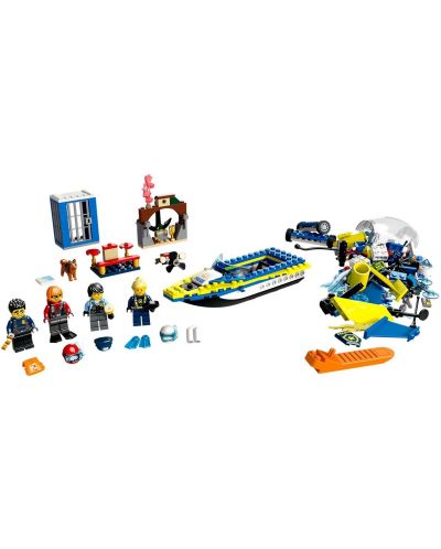 Κατασκευή Lego City - Αποστολές των ντετέκτιβ της αστυνομίας του νερού (60355) - 3