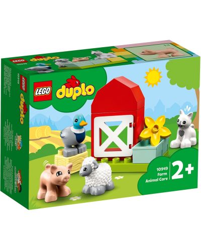 Κατασκευαστής Lego Duplo Town - Φροντίδα ζώων φάρμας (10949) - 1