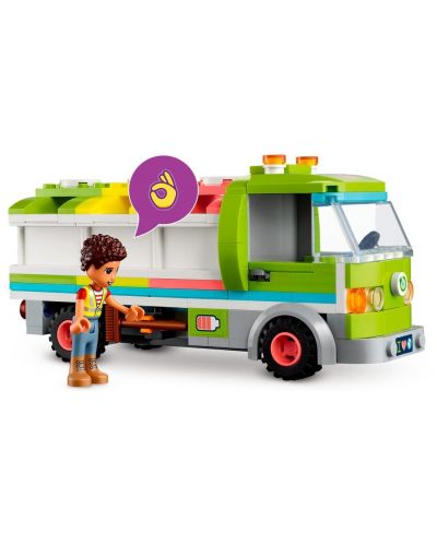 Κατασκευή Lego Friends - Φορτηγό για ανακύκλωση (41712) - 5