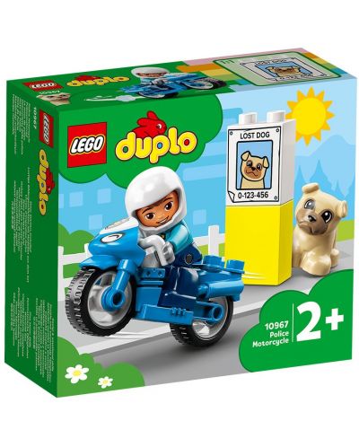 Κατασκευαστής Lego Duplo Town - Αστυνομική Μοτοσυκλέτα (10967) - 2