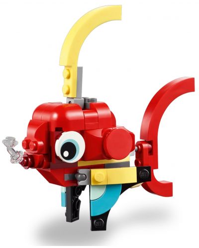 Κατασκευαστής LEGO Creator 3 σε 1 - Κόκκινος δράκος(31145) - 6