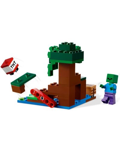 Κατασκευαστής  LEGO Minecraft - Περιπέτειες στον βάλτο(21240) - 4