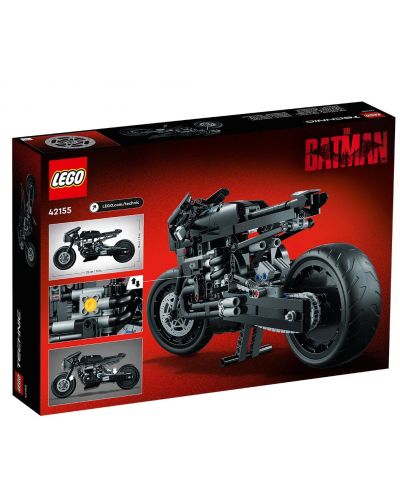 Κατασκευαστής LEGO Technic - Batmotor (42155) - 2
