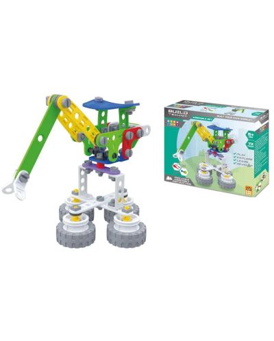 Κατασκευαστής Roy Toy Build Technic - Ρομπότ, 72 τεμάχια - 2