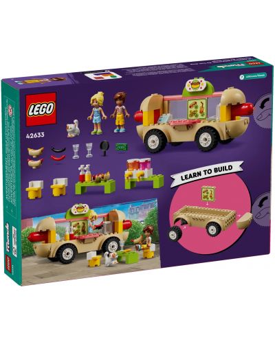 Κατασκευαστής LEGO Friends - Φορτηγό για χοτ ντογκ(42633) - 5