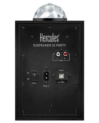 Ηχεία Hercules - DJSpeaker 32 Party, 2 τεμάχια, μαύρο - 4