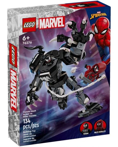 Κατασκευαστής LEGO Marvel Super Heroes - Το ρομπότ του Βένομ εναντίον Μάιλς Μοράλες (76276) - 1