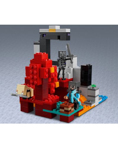 Κατασκευαστής Lego Minecraft - Η κατεστραμμένη πύλη (21172) - 5