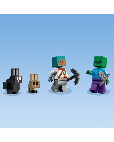 Κατασκευαστής Lego Minecraft - Το Ράντσο των Κουνελιών (21181) - 7